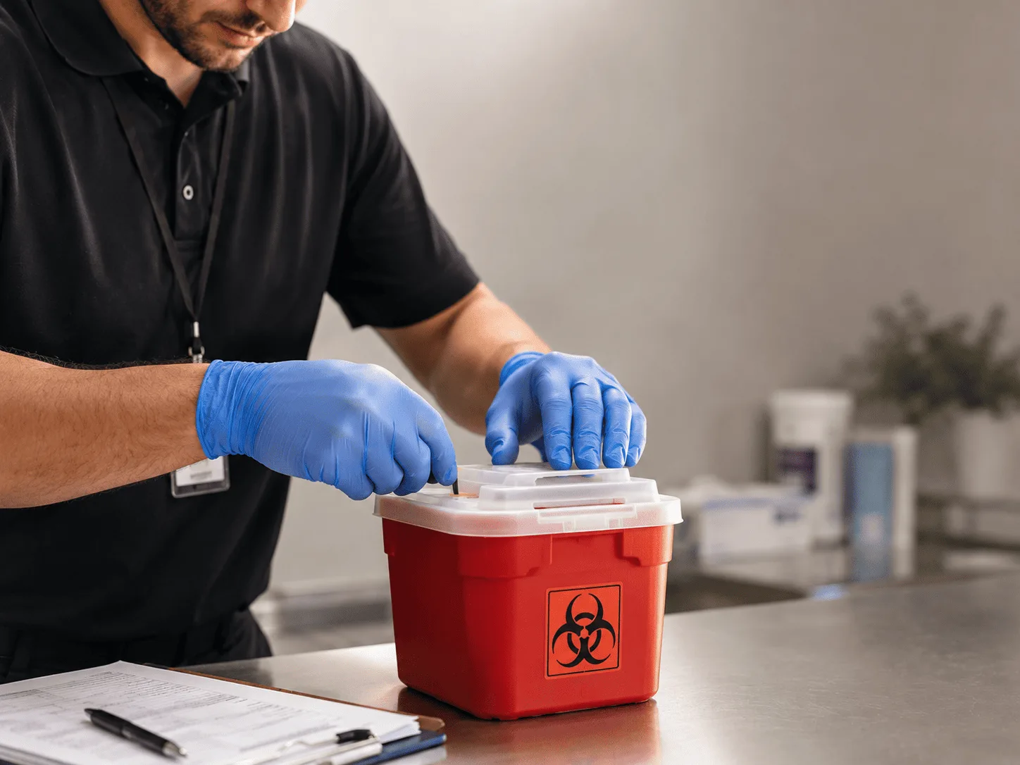 Why choose Sharps Waste Disposal in Naubinway, MI